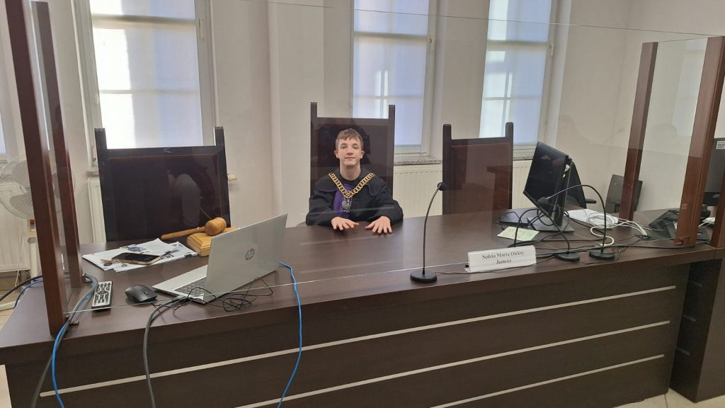 Wizyta uczniów w Sądzie Rejonowym –