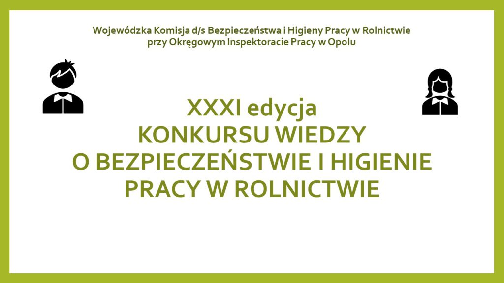 Eliminacje szkolne XXXI edycji Konkursu Wiedzy