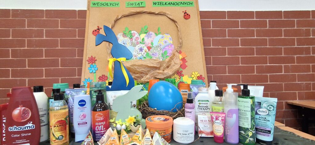 Finał wielkanocnej zbiórki artykułów fryzjerskich