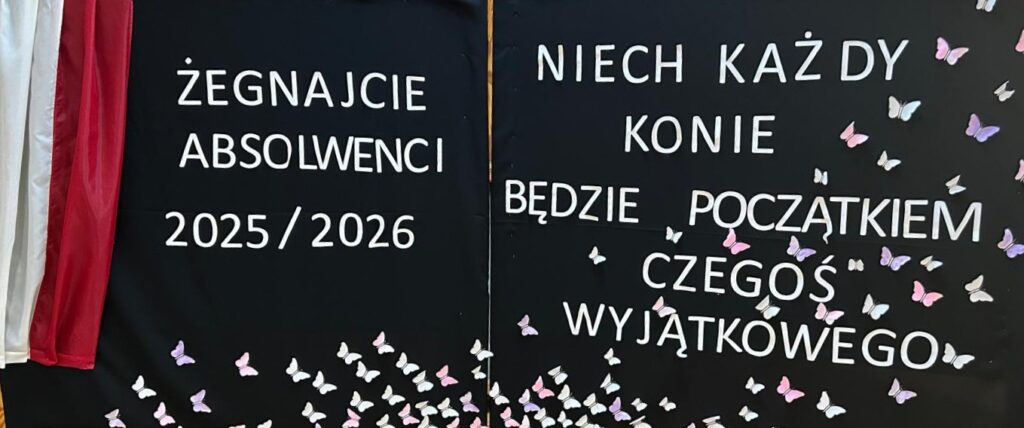 Uroczyste pożegnanie absolwentów Technikum