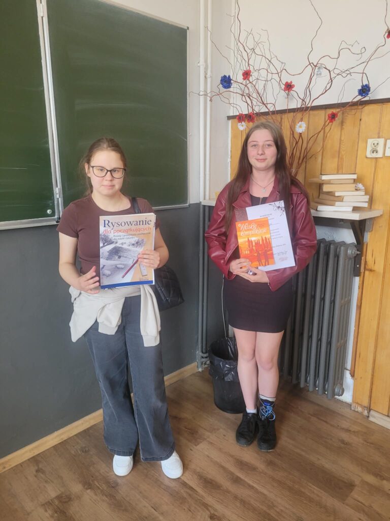 Konkurs polonistyczny „Wyzwanie czytelnicze”