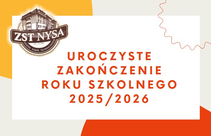 Uroczyste zakończenie roku szkolnego 2025/2026