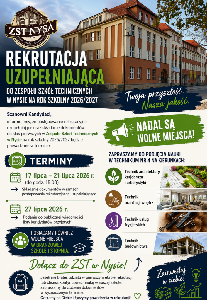 Rekrutacja uzupełniająca